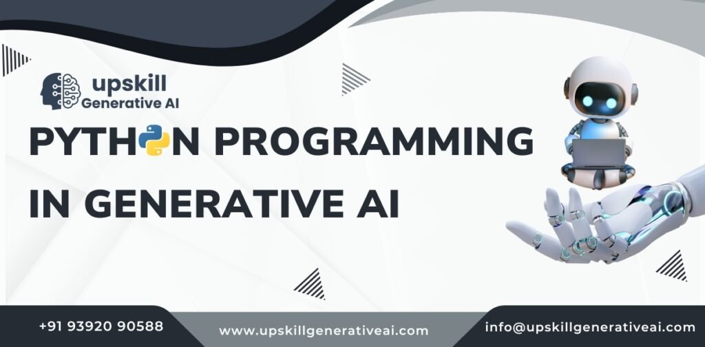 Python Programming in generative ai - generative ai training in hyderabad